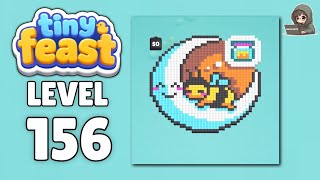 Tiny Feast level 156 walkthrough solution 