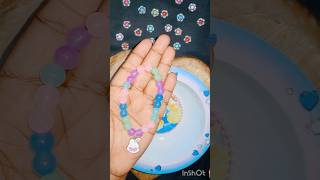 Color Jelly Beads Bracelet Making How To Make Bracelet