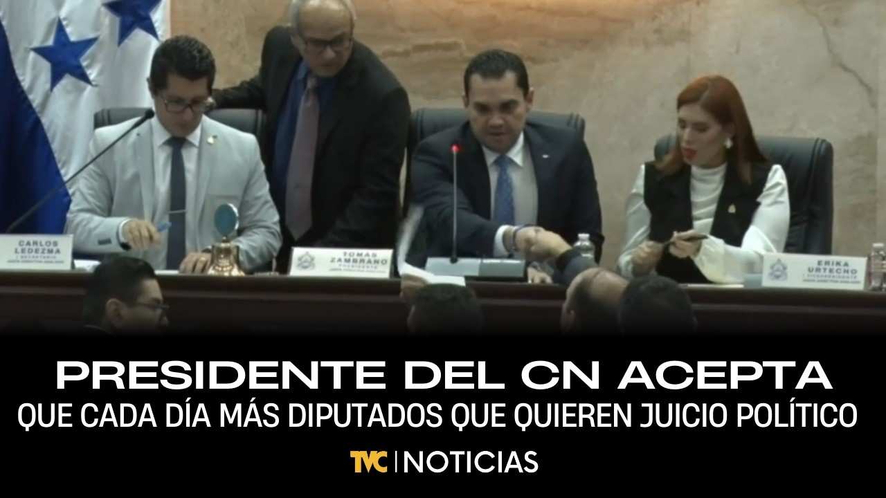 Presidente del CN acepta que cada día hay más diputados que quieren juicio político