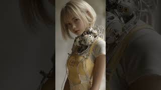 Blonde Synthetic Dreamer  #AIArt #SurrealVisuals #AmbientTechno