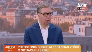 Vučić: "15. marta mnogi delovi policije su bili spremni da učestvuju u obojenoj revoluciji"