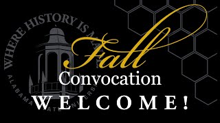 Alabama State University 2025 Fall Convocation