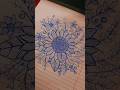 Beautiful Sunflower Floral Drawing 🌻 | Easy Pen Sketch ArtSimple Sun #art #EnkArt #sketchbook