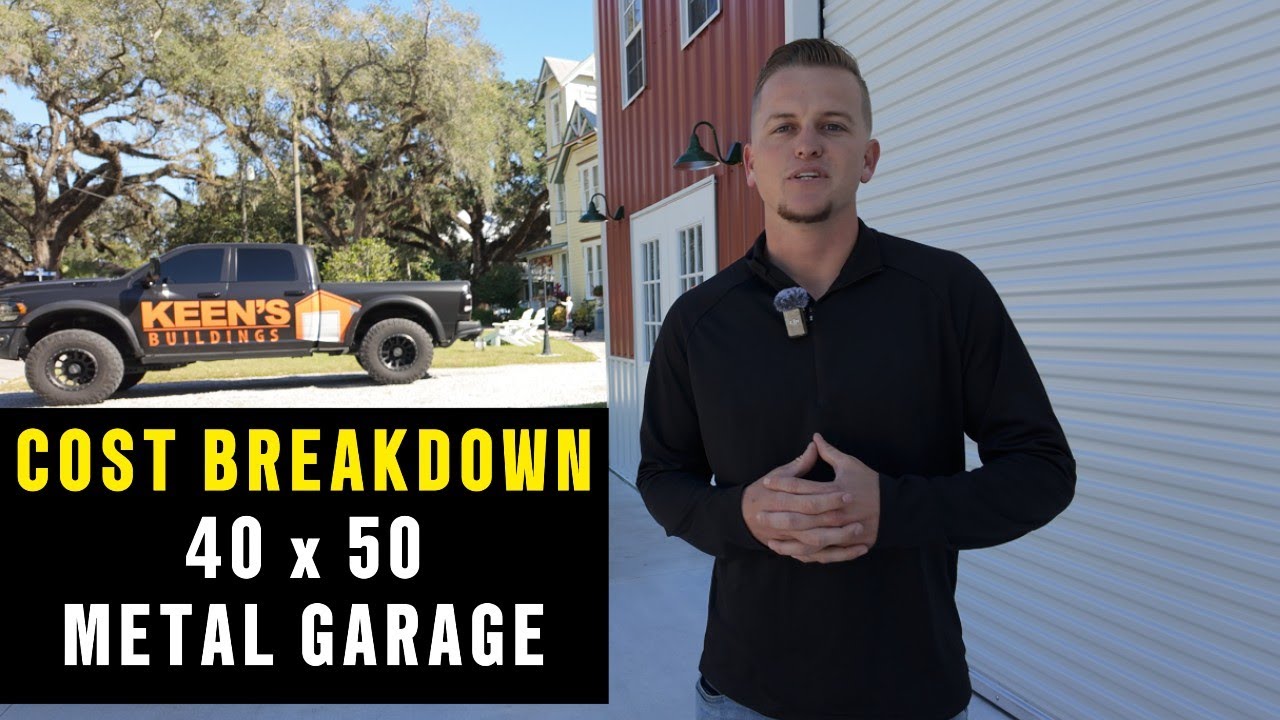How Much Does It Cost? | 40 x 50 Metal Garage