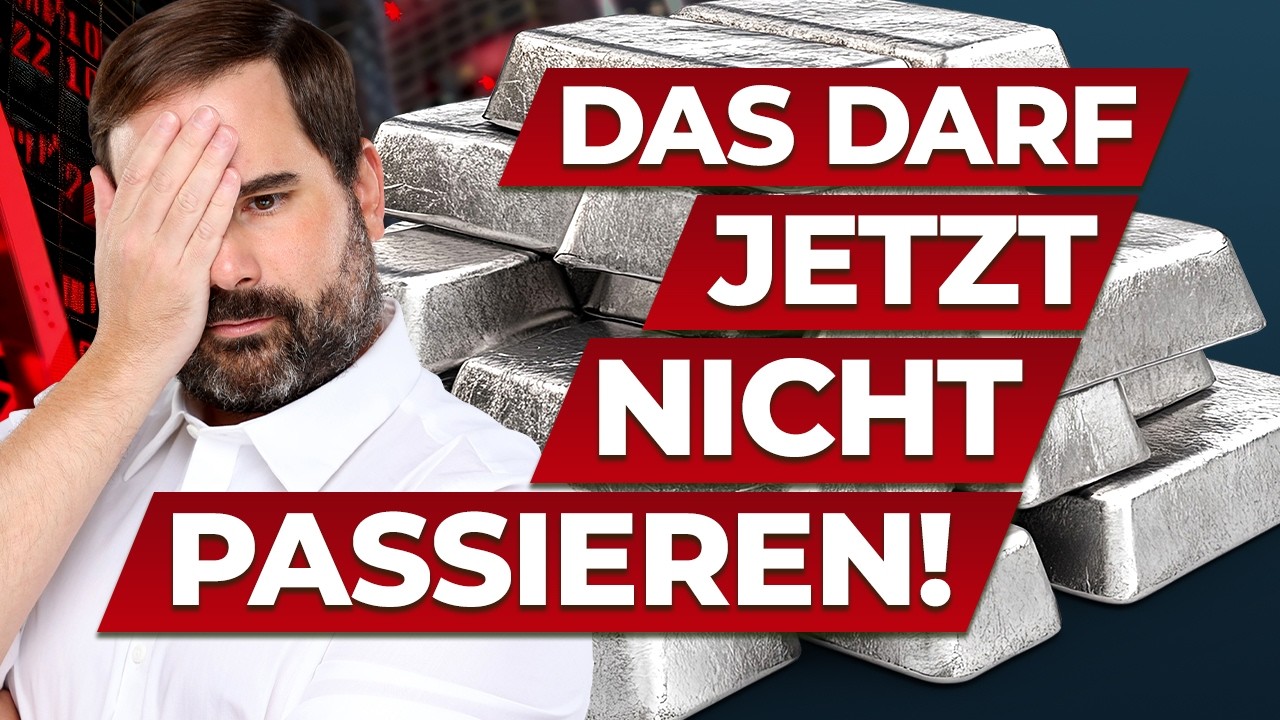 Silber: Das darf JETZT auf keinen Fall passieren!