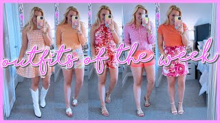 COLORFUL PREPPY SPRING OUTFITS OF THE WEEK (OOTW MAY 2023) || Kellyprepster