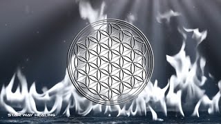 417Hz WHITE FLAME • FLOWER OF LIFE • REMOVE ALL NEGATIVE ENERGY • ENERGY CLEANSE