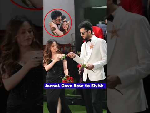 Jannat ne Elvish ko Diya Rose