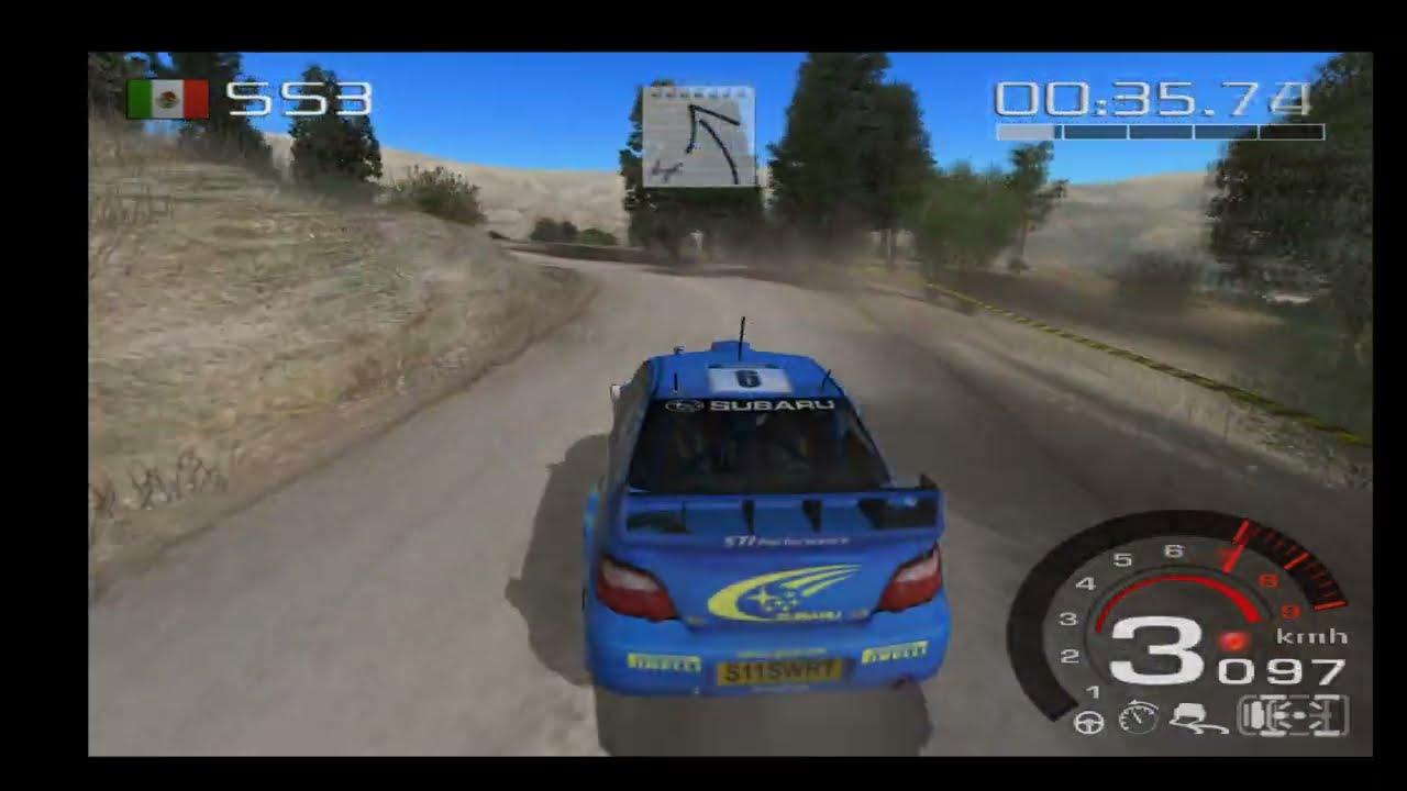 Bonne vitesse, mauvaise exécution - Stéphane Sarrazin - WRC 2005 Championnat Expert #3