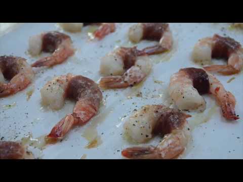 Prosciutto Wrapped Shrimp