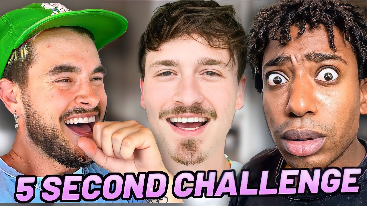 5 SECOND CHALLENGE w/ Kian Lawley & Kevin Langue
