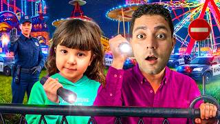 MİLA HAKAN LUNAPARKTA DEV KAÇIŞ !! BEKÇİLER PEŞİMİZE TAKILDI!!