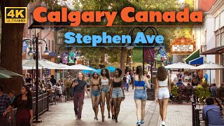 Calgary Canada | Downtown | Stephen Avenue Walk #canada #calgary #alberta #walkingtour #thingstodo