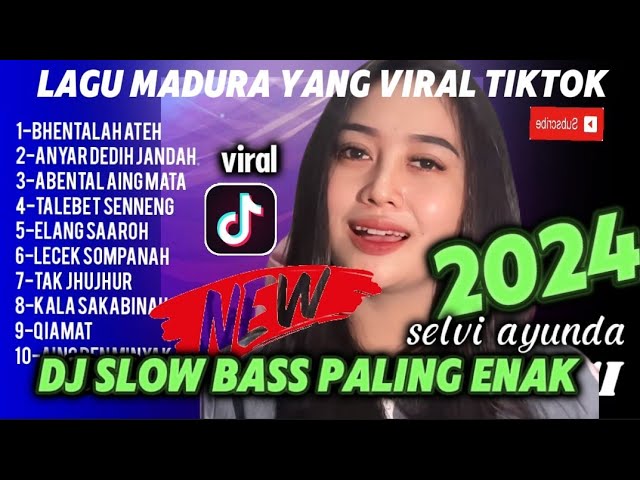 LAGU MADURA TERBARU 2024 FULL ALBUM VERSI DJ SLOWBASS | PILIHAN YANG VRAL TIKTOK class=