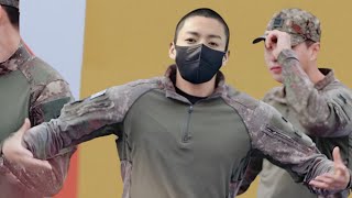 Jungkook! the latest news in the military camp