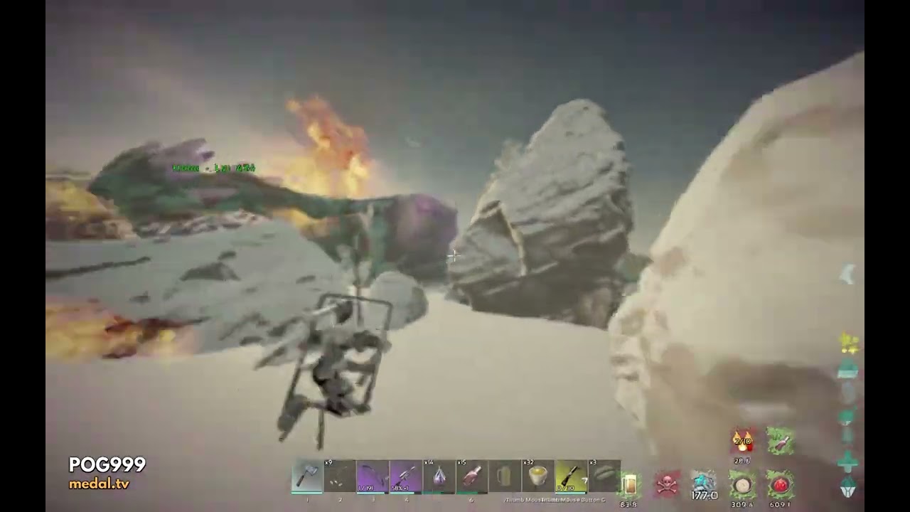 ARK ASA Official PVP I PandaSR I Foot pvp #19