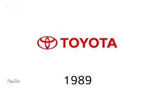 Toyota Historical Logos Reversed
