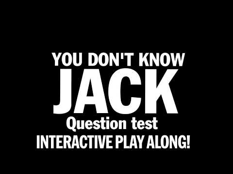 YDKJ Question test: ENTERACTIVE PLAY ALONG