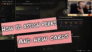 Gloomhaven Steam - How to Assign Perks and New Level Up Cards