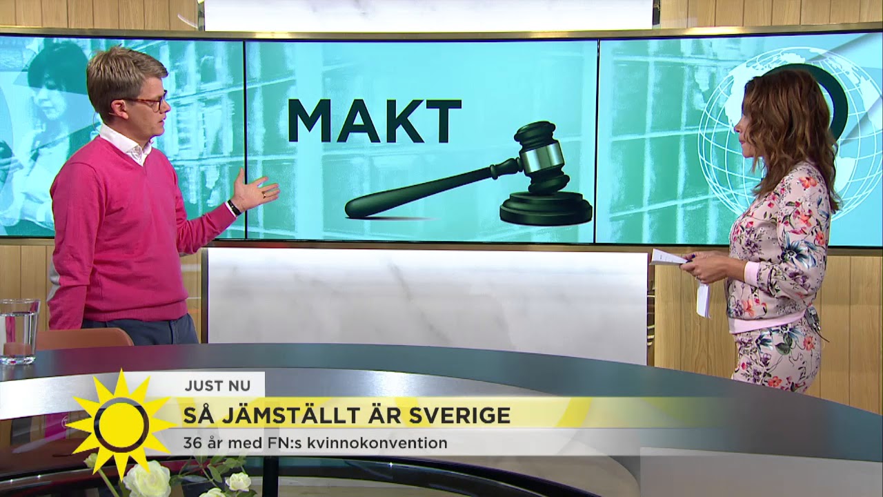 Så jämställt är Sverige - i siffror - Nyhetsmorgon (TV4)