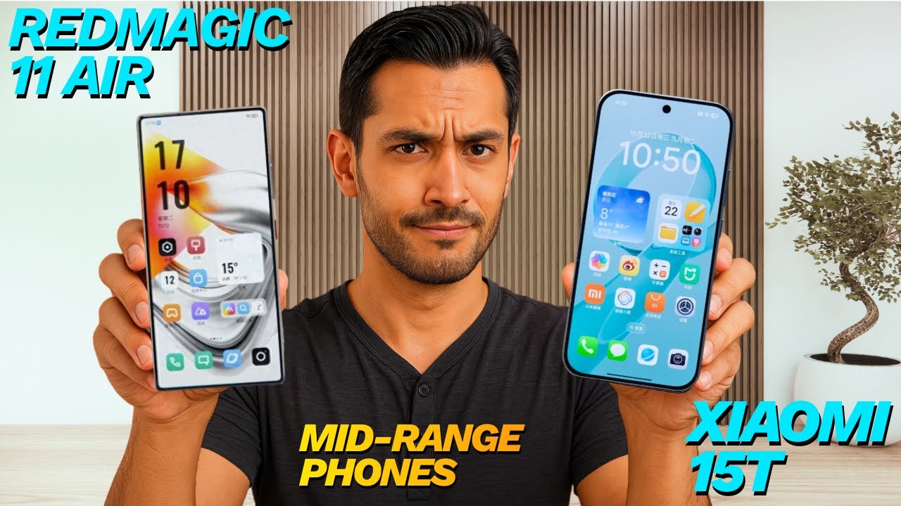 ZTE Nubia RedMagic 11 Air vs Xiaomi 15T | Mid-Range Phone Comparison 🔥