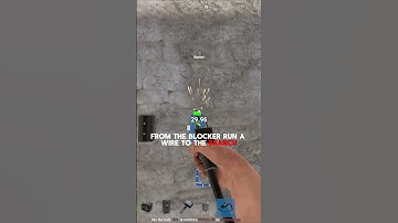 NO MORE Door Campers With This Trick in Rust #shorts #rusttips #rustbase #rustshorts