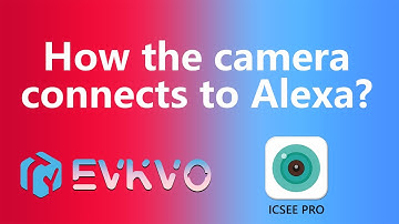 How the camera connects to Alexa？