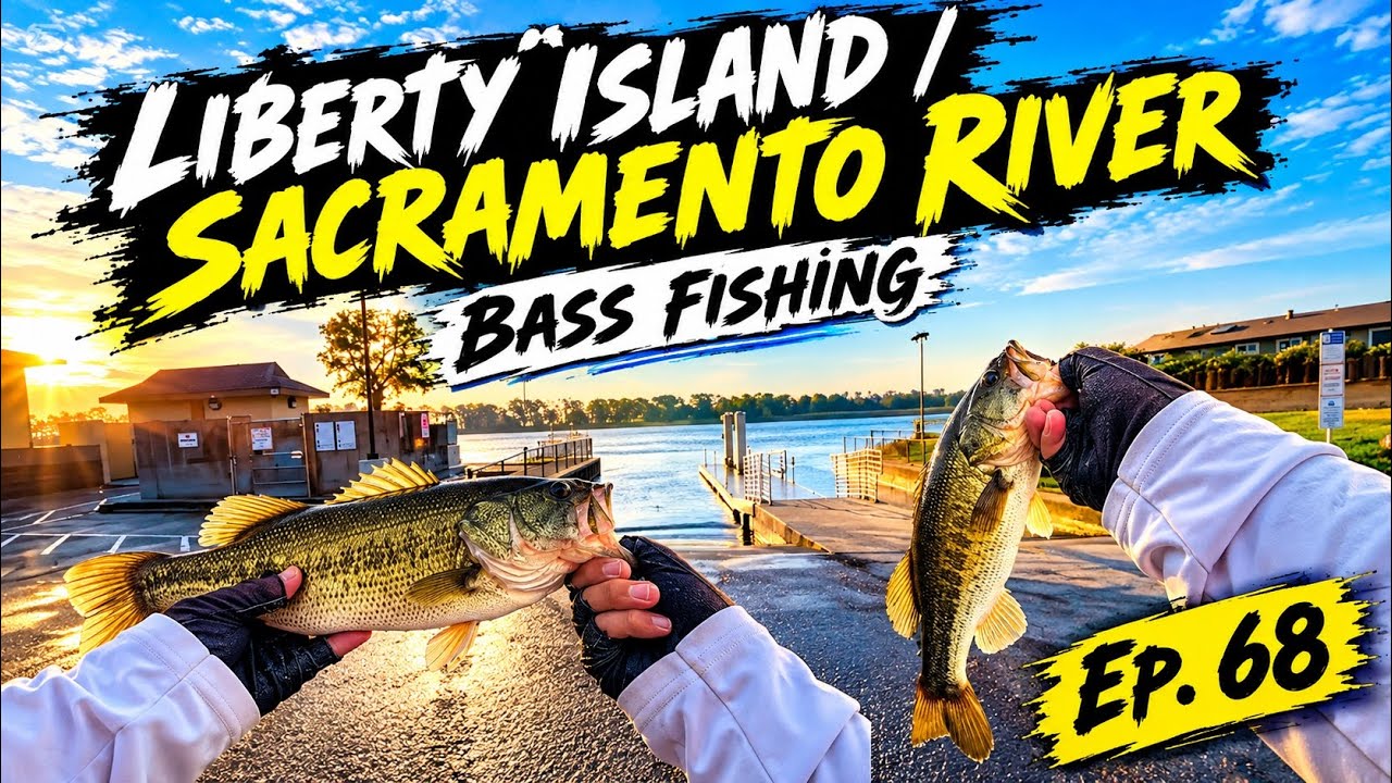 Sacramento River bass fishing!