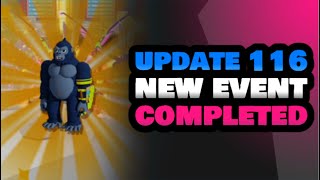 UPDATE 116 EVENT AND BATTLEPASS COMPLETED WEAPON FIGHTING SIMULATOR ROBLOX PAPTAB