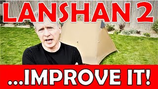 Improve a Lanshan 2 Backpacking Tent? Try these 13 modifications