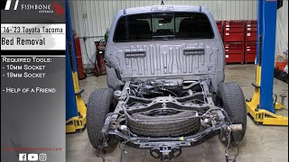 2016  2023 Toyota Tacoma Bed Removal  HOW TO