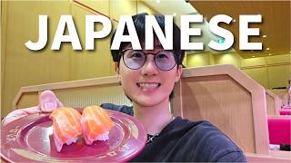 Japanese You Can Actually Understand | Comprehensible Input (A day to Eat Sushi)