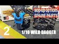 #2 Tamiya WR-01 Wild Dagger spares Parts and Hop-up Option