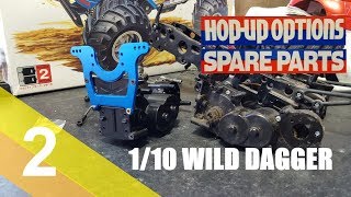 #2 Tamiya WR-01 Wild Dagger spares Parts and Hop-up Option