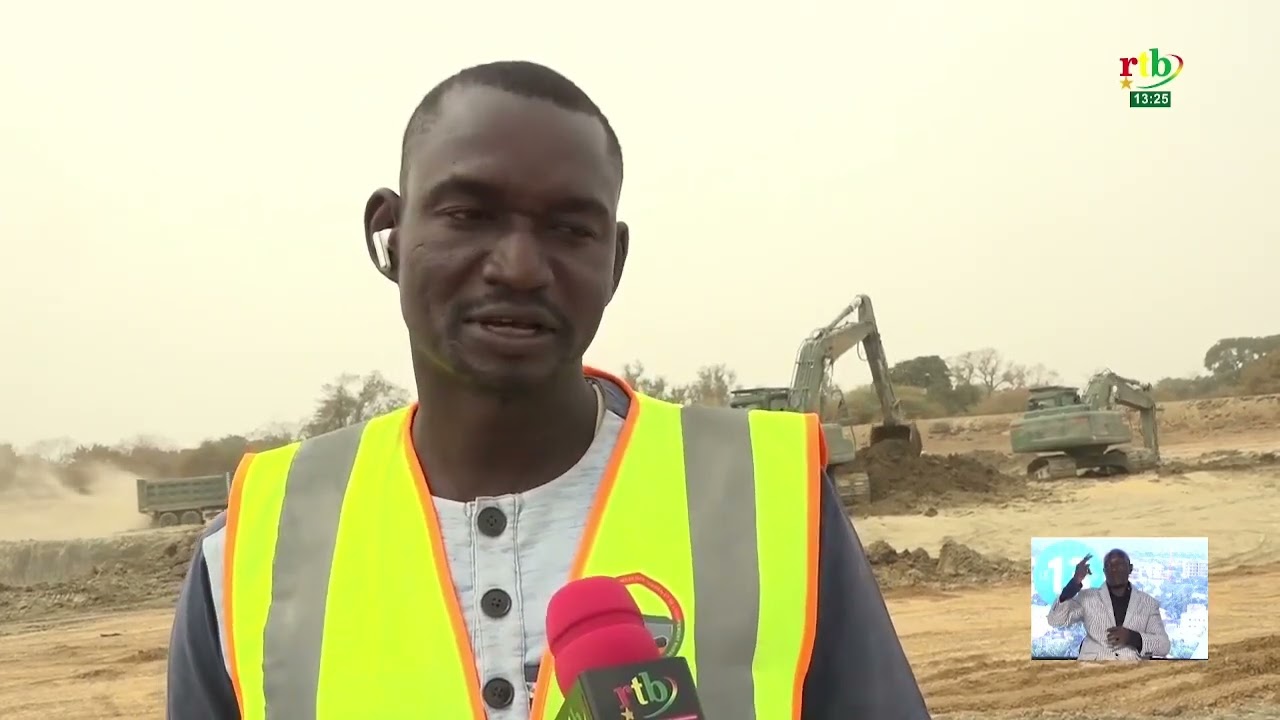 Constat du déroulement des travaux de curage et d’aménagement du barrage de Gonsé localité de Koubri