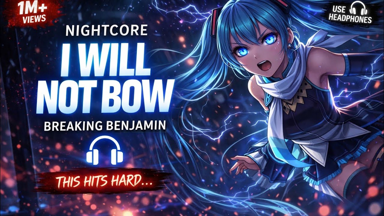 Nightcore - I Will Not Bow (Breaking Benjamin) 🔥 | Epic Rock Cover