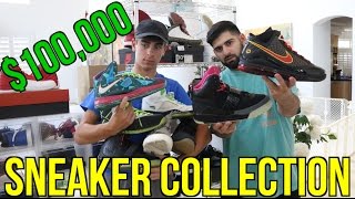 $100,000 Sneaker Collection at age 16!!