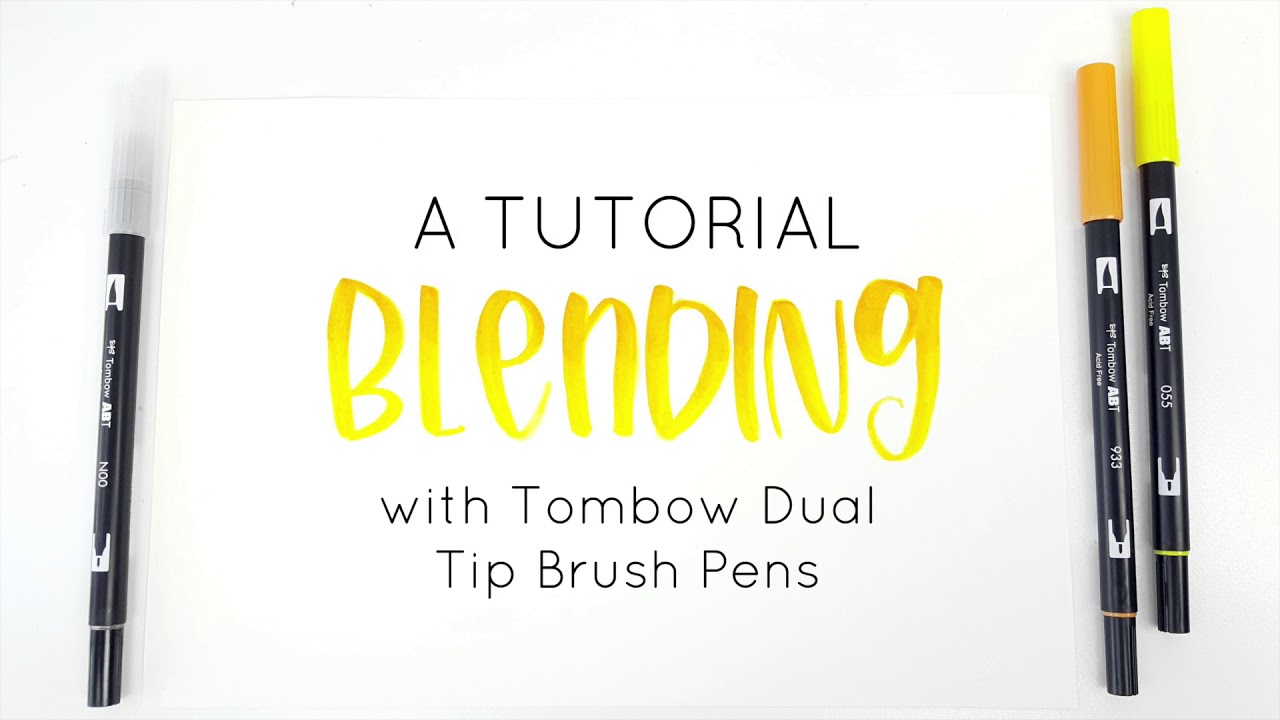 Tombow Lettering Favorites Dual Brush Pens