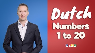 Dutch Numbers 1-20 | Count to 20 in Dutch