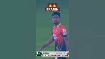 🔥🔥 Stump breaking bold 🔥 by Mustafizur Rahman 💥💥 #shorts #bpl #mustafizur_rahmani #ifranin