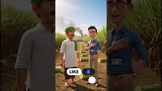 पराली मत जलाइए! मल्चर से बढ़ाएँ पैदावार 🌱 | Farmer Awareness #cartoon #dragriculturesaini #drkrishi