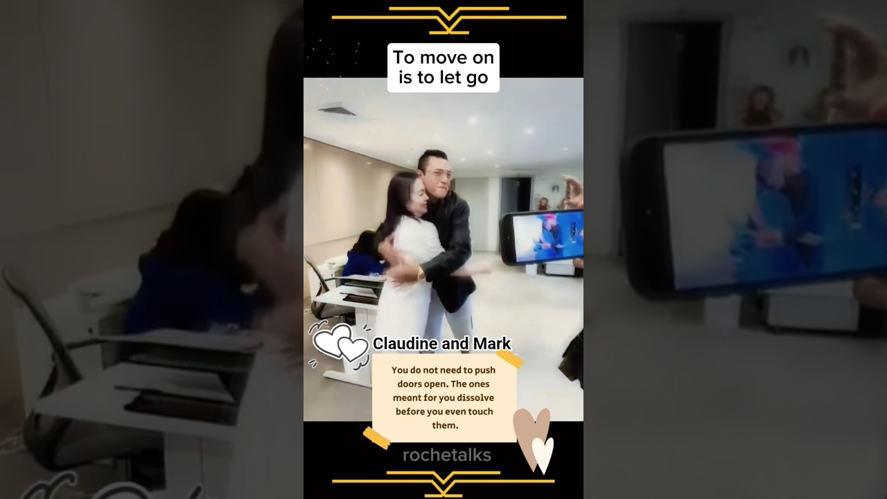 Claudine Barretto and Mark You do not need to push 