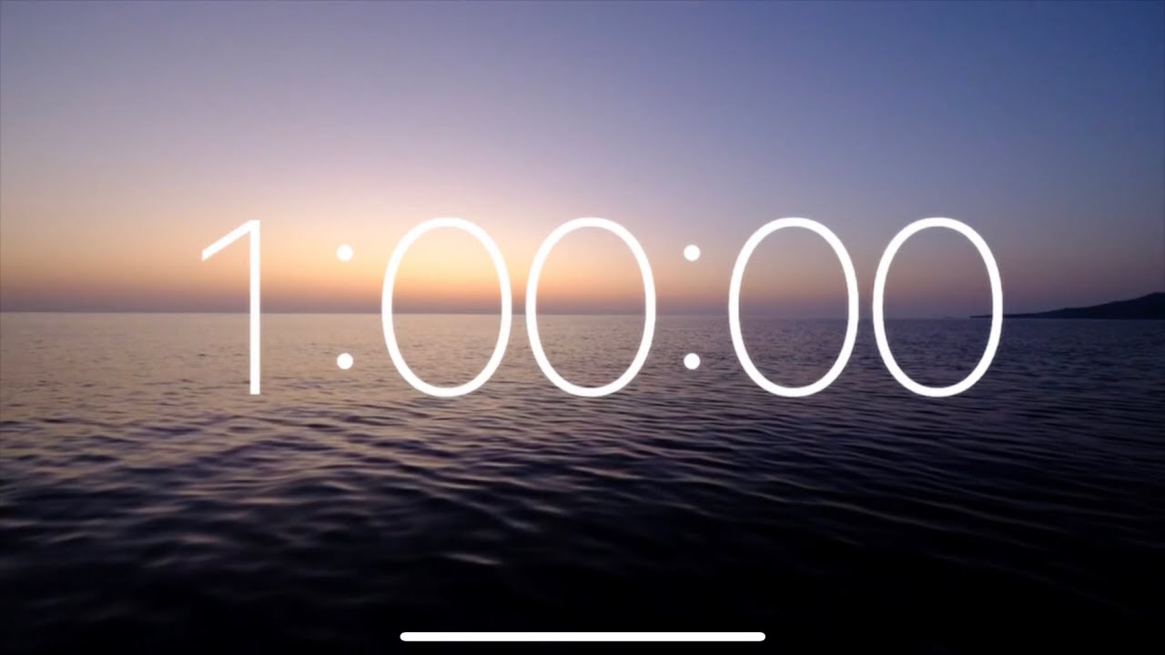 Free Visual Timer, 1 Hour Timer
