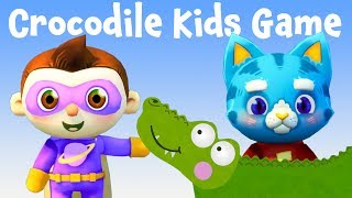 Captain Adventure Game | Crocodile Hiding on Adventure Kids Island | Just For Kids Official Channel