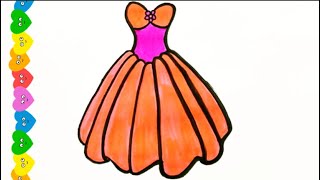 Çok Kolay Prenses Elbise Çizimi / Easy Princess Dress Drawing / Легкий рисунок платья принцессы Çok Kolay Prenses Elbise Çizimi / Easy Princess Dress Drawing / Легкий рисунок платья принцессы