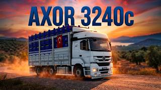 Efsane Rampalar ve Kükreyen Bir Motor | MB Axor 3240c | Köyceğiz Muğla | Roextended Map | ETS2 1.58