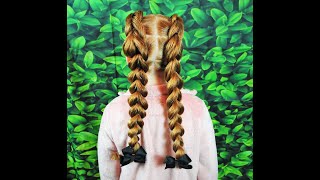 Double, Two-Strand, Pull-Through Braid
