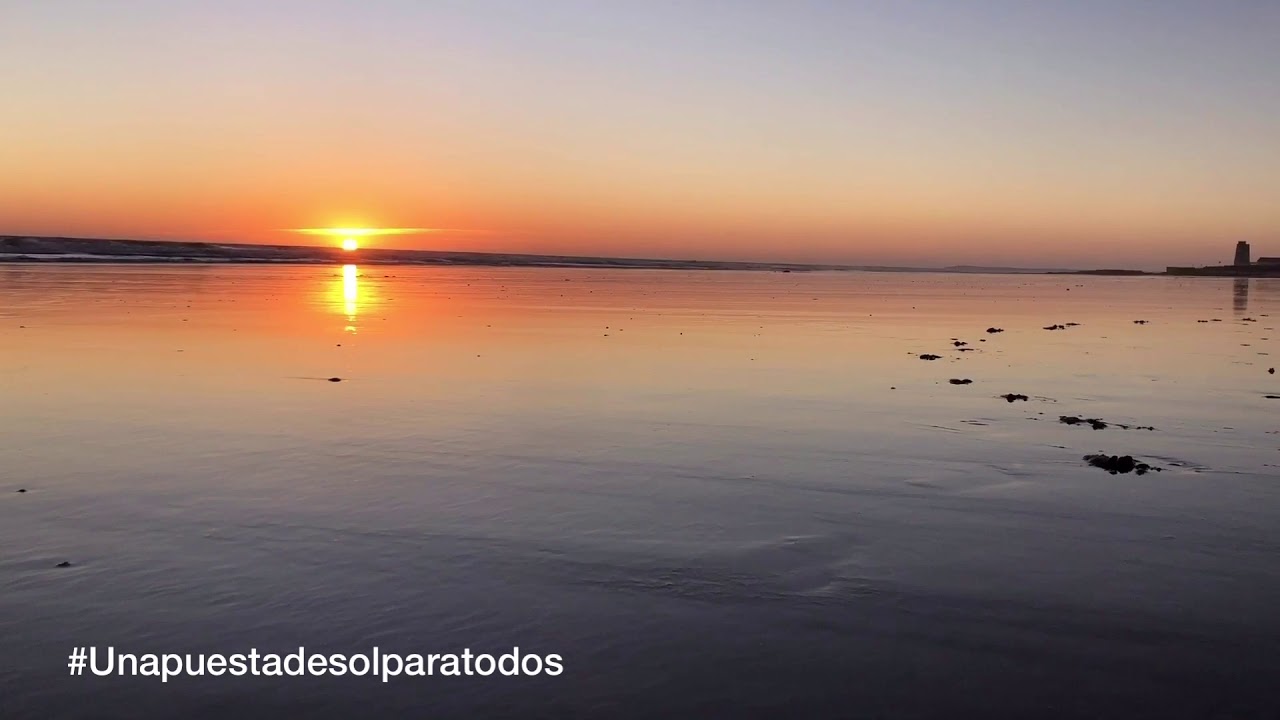 Una Puesta de SOL para TODOS desde Playa El Palmar