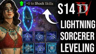 Diablo 4 - The BEST Season 14 Lightning Sorcerer Leveling Build (1–70)