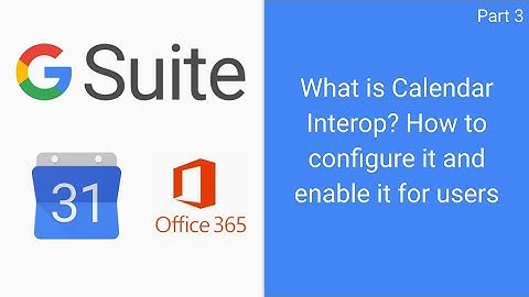 G Suite Calendar Interop -  Allow G Suite users to book Exchange/Office 365 resources